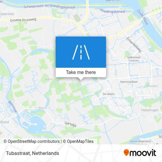 Tubastraat map