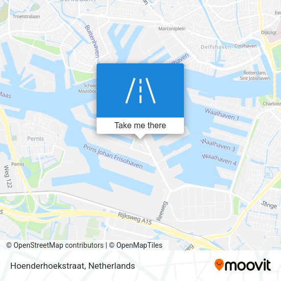 Hoenderhoekstraat map