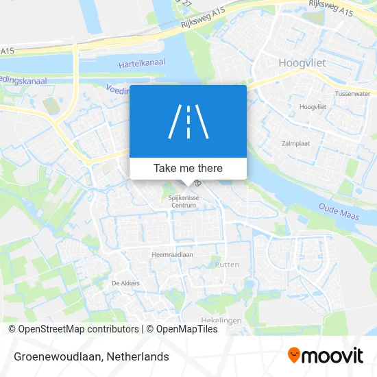Groenewoudlaan map