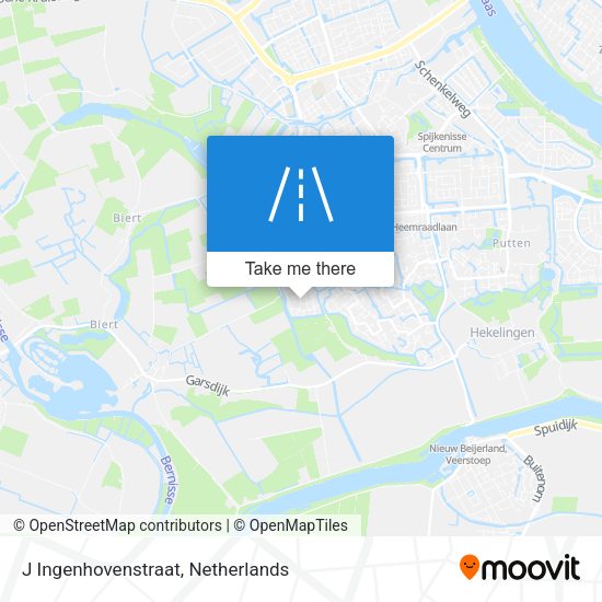J Ingenhovenstraat map