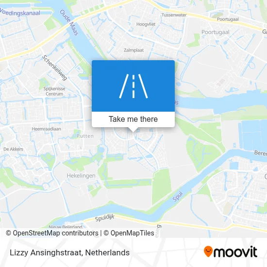 Lizzy Ansinghstraat map