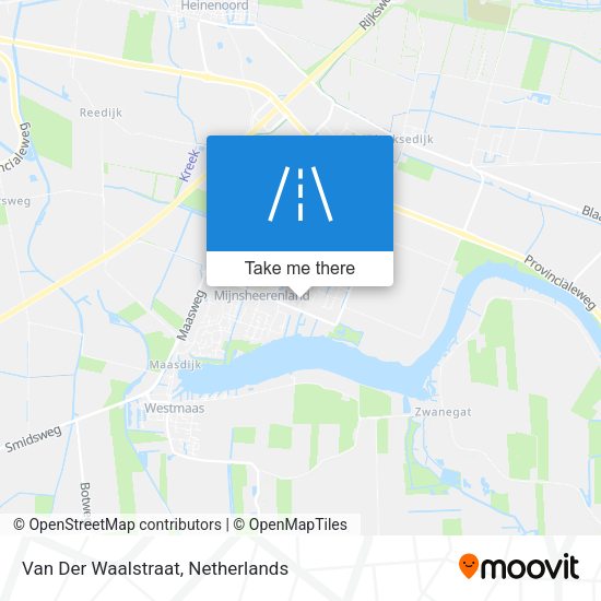 Van Der Waalstraat map