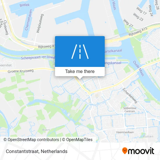 Constantstraat map