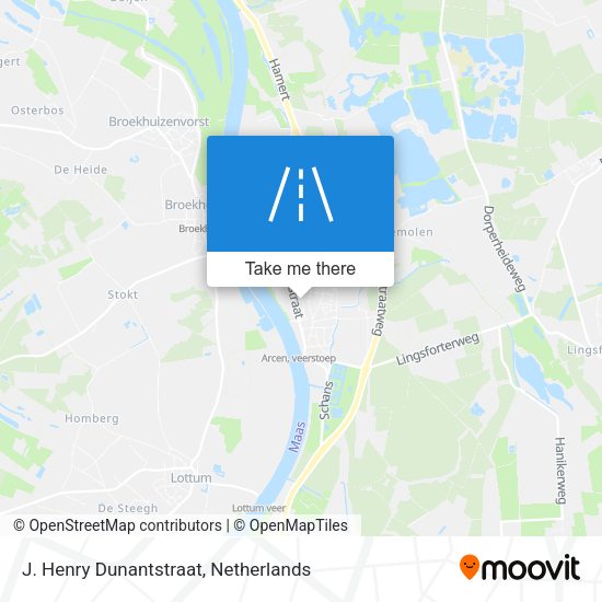 J. Henry Dunantstraat map
