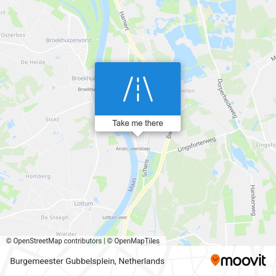 Burgemeester Gubbelsplein map