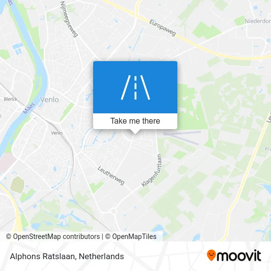 Alphons Ratslaan map