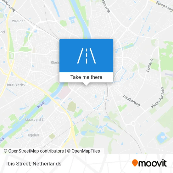 Ibisstraat map