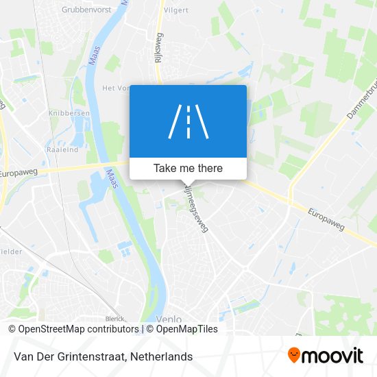 Van Der Grintenstraat map
