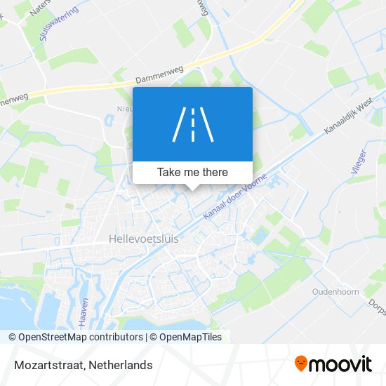 Mozartstraat map