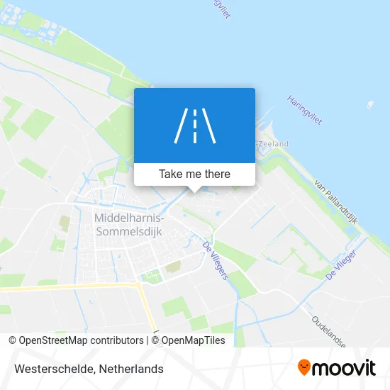 Westerschelde map