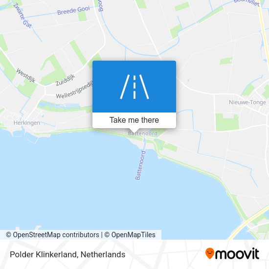 Polder Klinkerland map