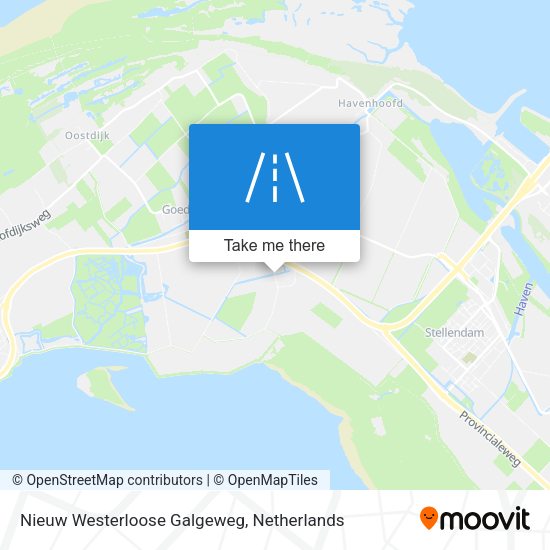 Nieuw Westerloose Galgeweg map