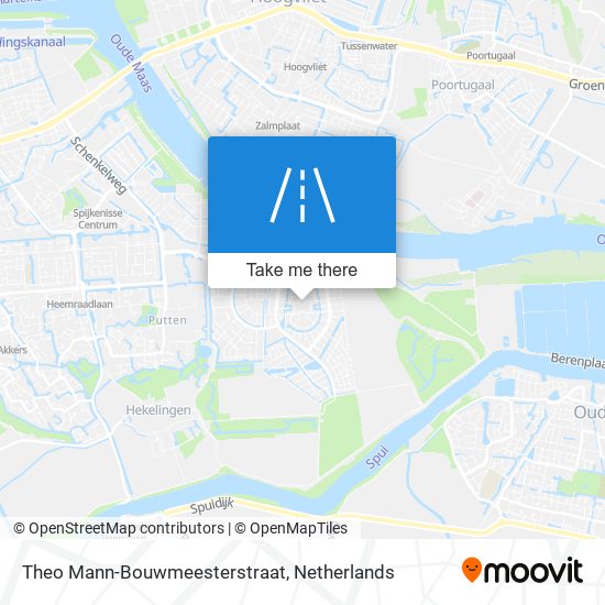 Theo Mann-Bouwmeesterstraat map