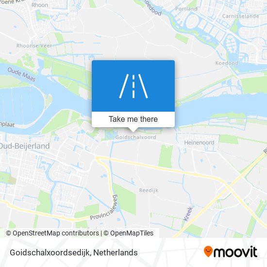 Goidschalxoordsedijk map