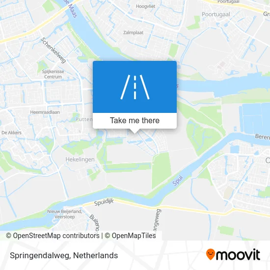 Springendalweg map