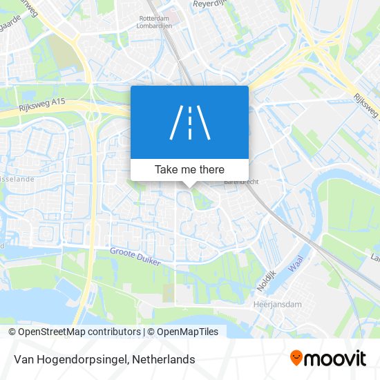 Van Hogendorpsingel map