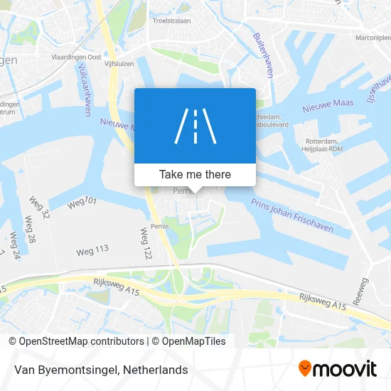 Van Byemontsingel map