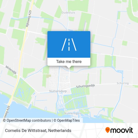 Cornelis De Wittstraat map