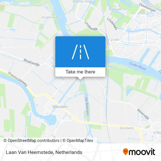 Laan Van Heemstede map