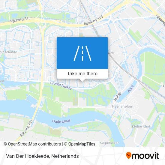 Van Der Hoekleede map