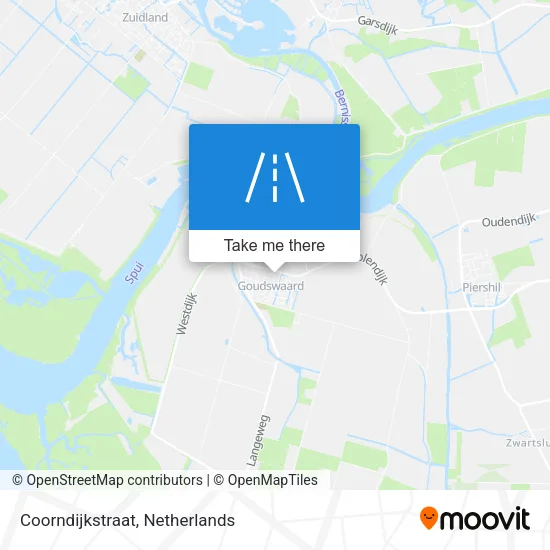 Coorndijkstraat map
