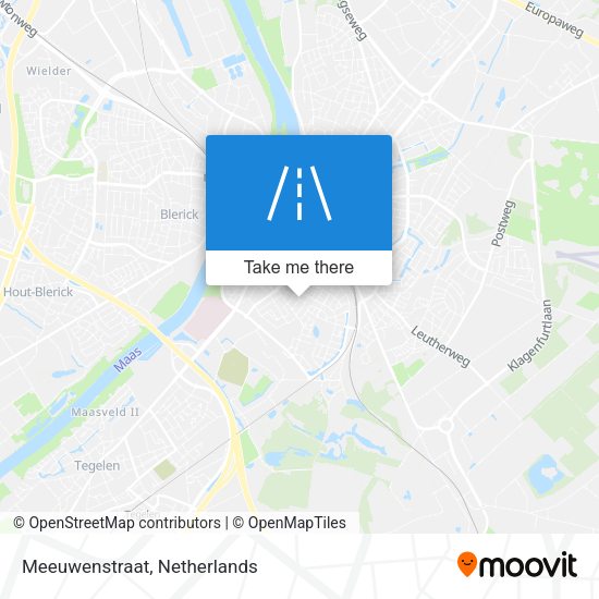 Meeuwenstraat map
