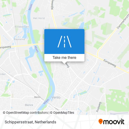 Schippersstraat map