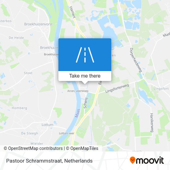 Pastoor Schrammstraat map