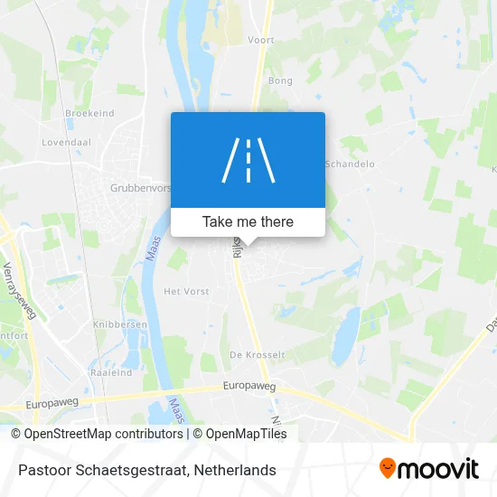 Pastoor Schaetsgestraat map