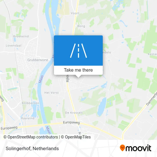 Solingerhof map