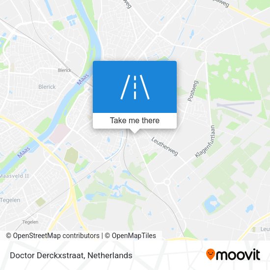 Doctor Derckxstraat map