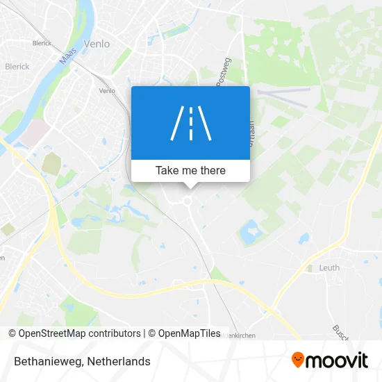 Bethanieweg map