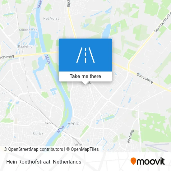Hein Roethofstraat map