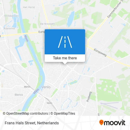 Frans Halsstraat map