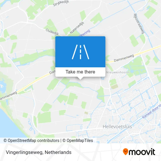 Vingerlingseweg map