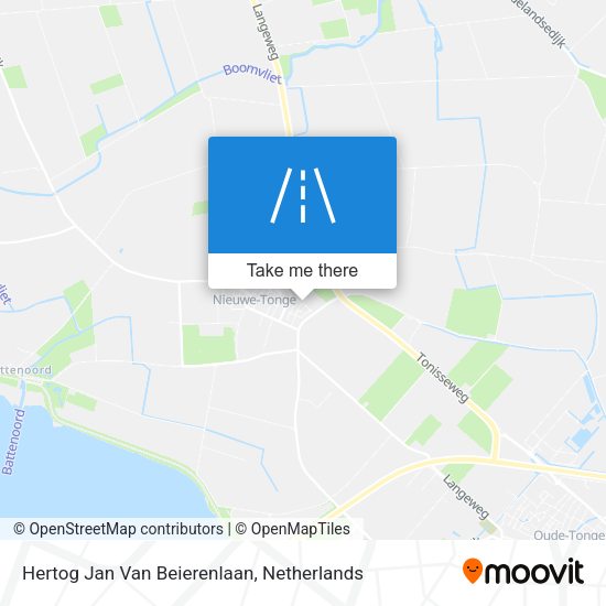 Hertog Jan Van Beierenlaan map