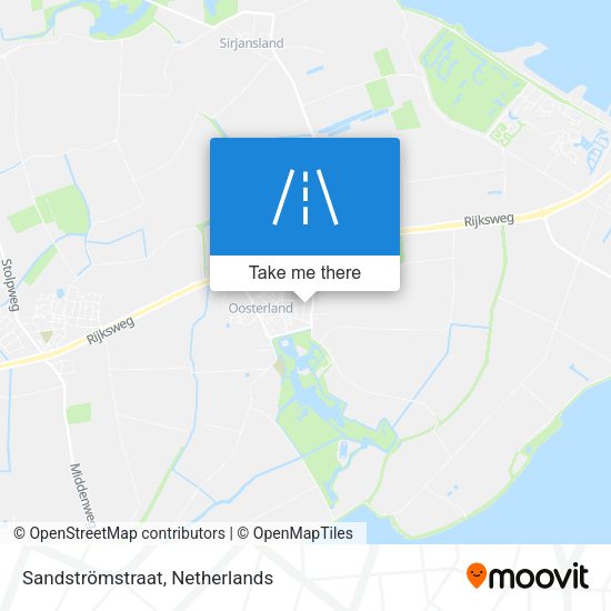 Sandströmstraat map
