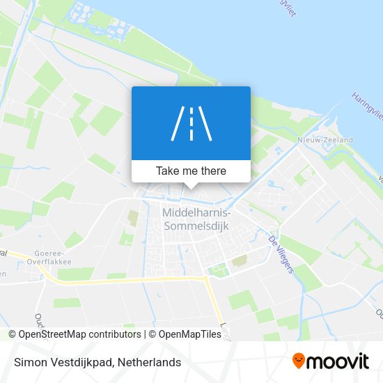 Simon Vestdijkpad map