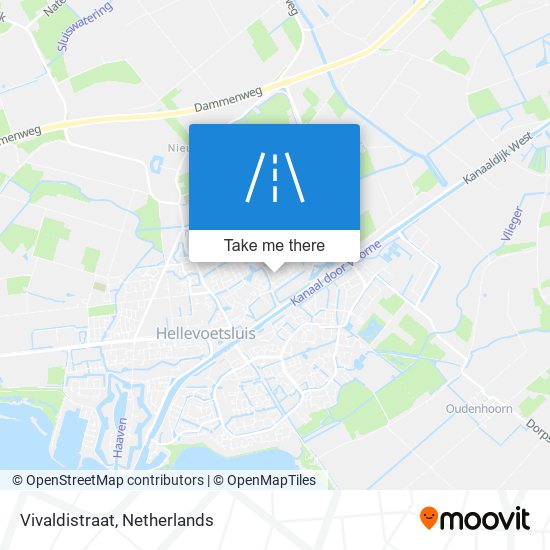 Vivaldistraat map