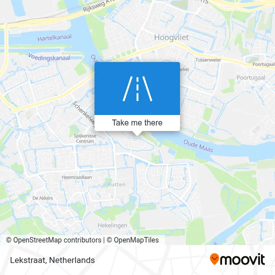 Lekstraat map
