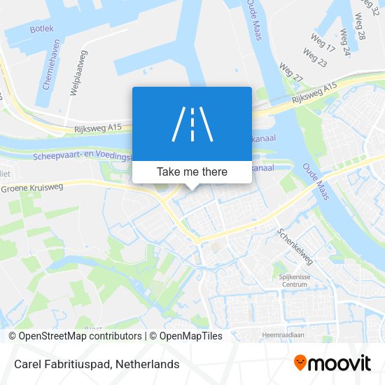 Carel Fabritiuspad map