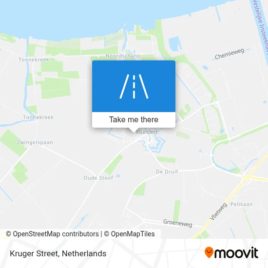 Krugerstraat map