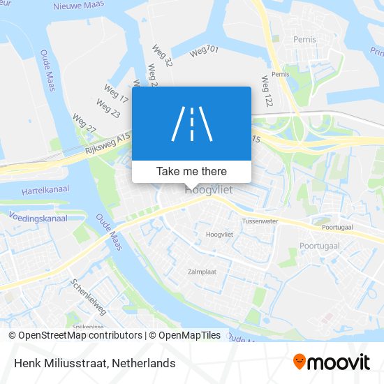 Henk Miliusstraat Karte