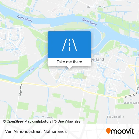 Van Almondestraat map