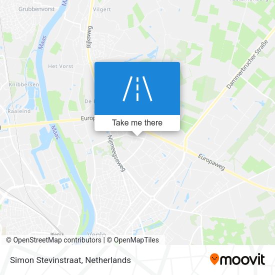 Simon Stevinstraat map