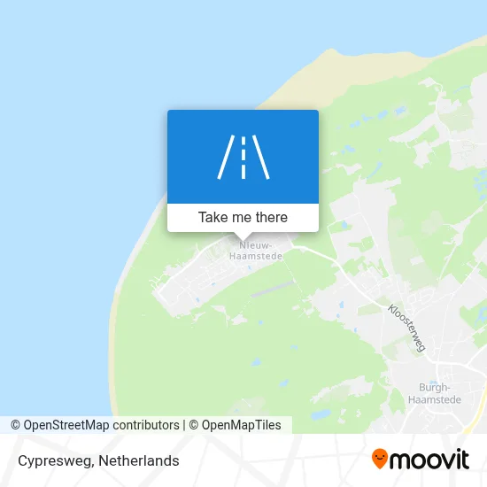 Cypresweg map