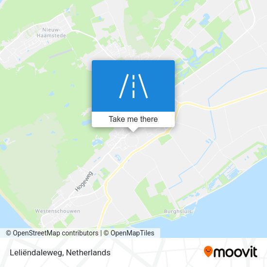 Leliëndaleweg map