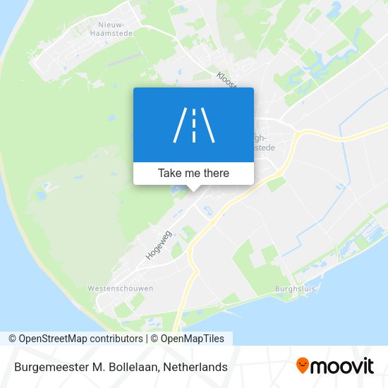 Burgemeester M. Bollelaan map