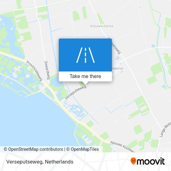 Verseputseweg map