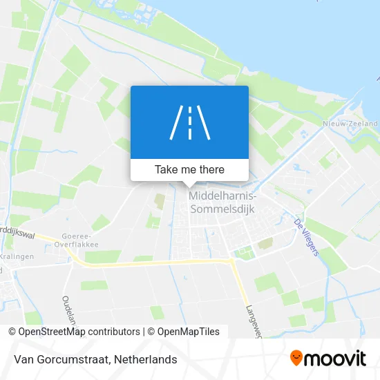 Van Gorcumstraat map